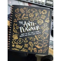 Anti-Planner Tag Book How To Get Sht Done When You Don't Feel Like It Creative Planner School Office Stationery for Adults 2