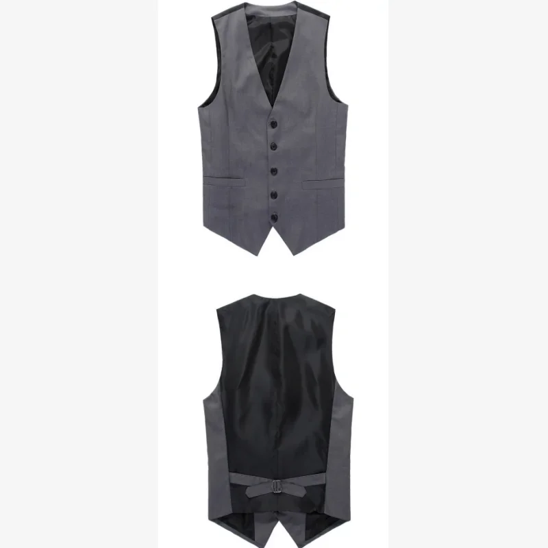 Black 3 piece morning suit to hire with grey double breasted waistcoat |  Rathbones Tailor