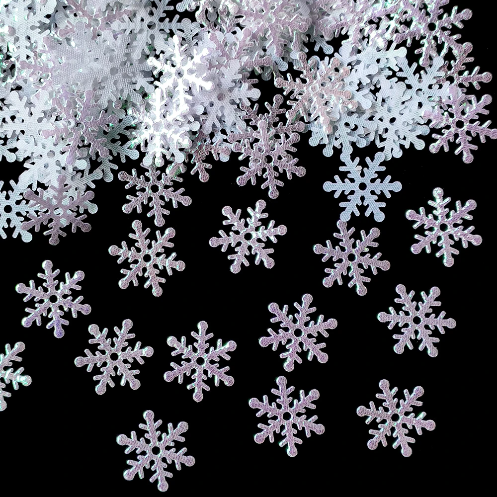 Christmas Snowflakes Confetti – Perfect Xmas Tree Ornaments