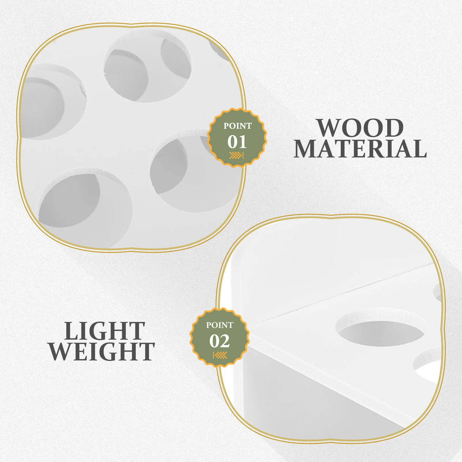 홀 시험관 디스플레이 랙 탁상 가위 보관 거치대, 실험실 정리함 학교 미술 실험 용품