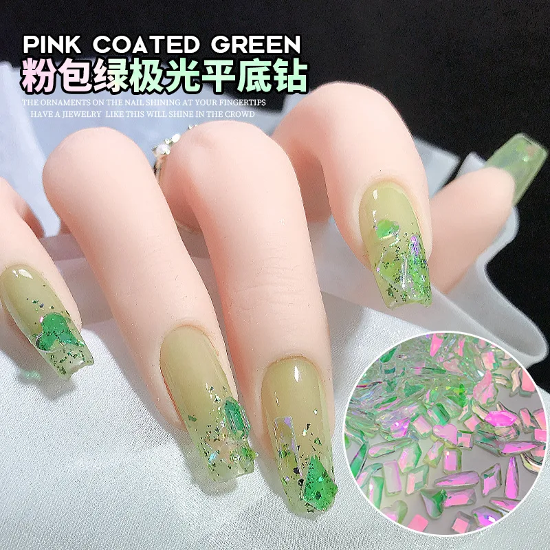3100 Stück Nagelglas Strass-Set In 9 Formen – Mit AB-Beschichtung & Bohrstift Für Nageldesign & DIY