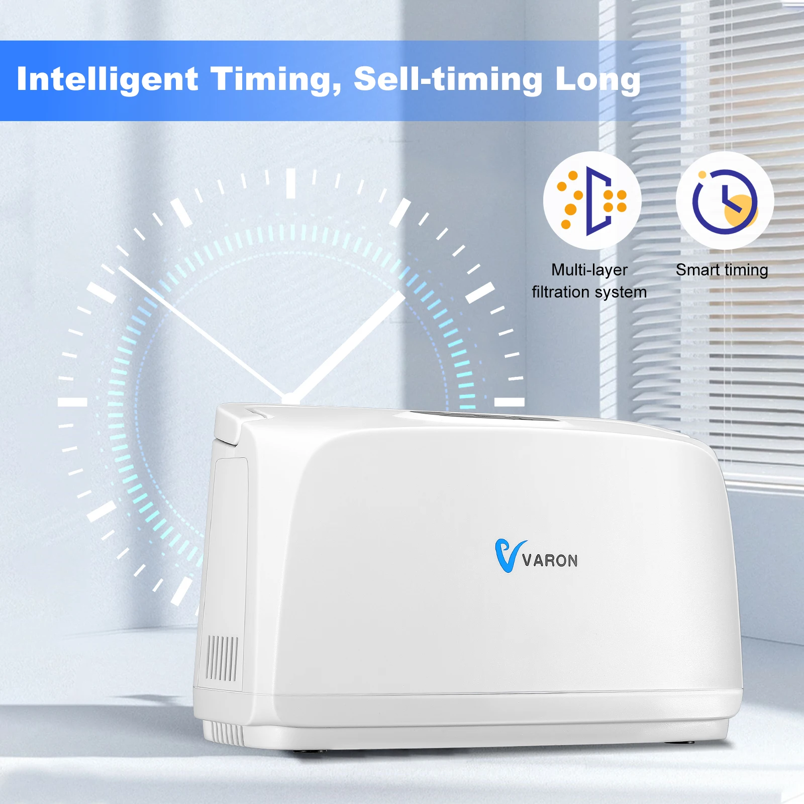 VARON NT-03 酸素濃縮器 3L/min 32.5±2.5% 酸素マシン バッテリー酸素