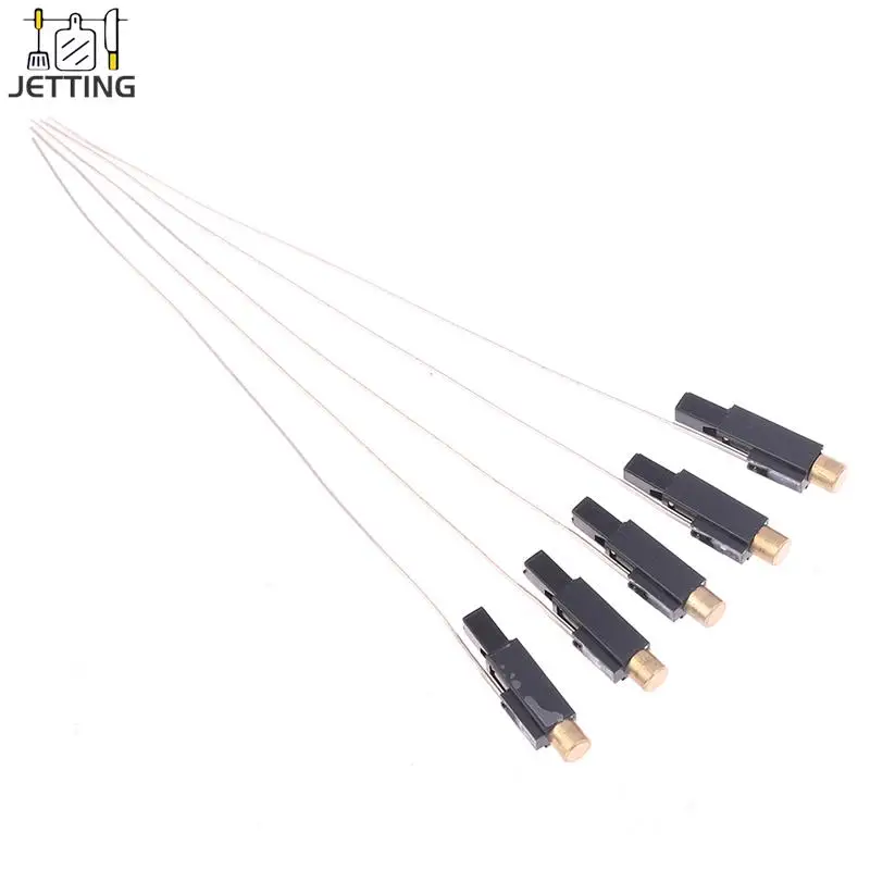 30x5.5x8mm Piezoelectric Fire Wire Copper Cap Electronic Igniter For Spray Gun Lighter Stove Accessories Cooker Supplies 5Pcs Gas Stove Igniter