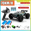 Rc Car Off Road 4x4 High Speed 70KM/H Remote Control Car with LED Headlight Brushless 4WD 1/16 Monster Truck Toys for Boys Gift 1