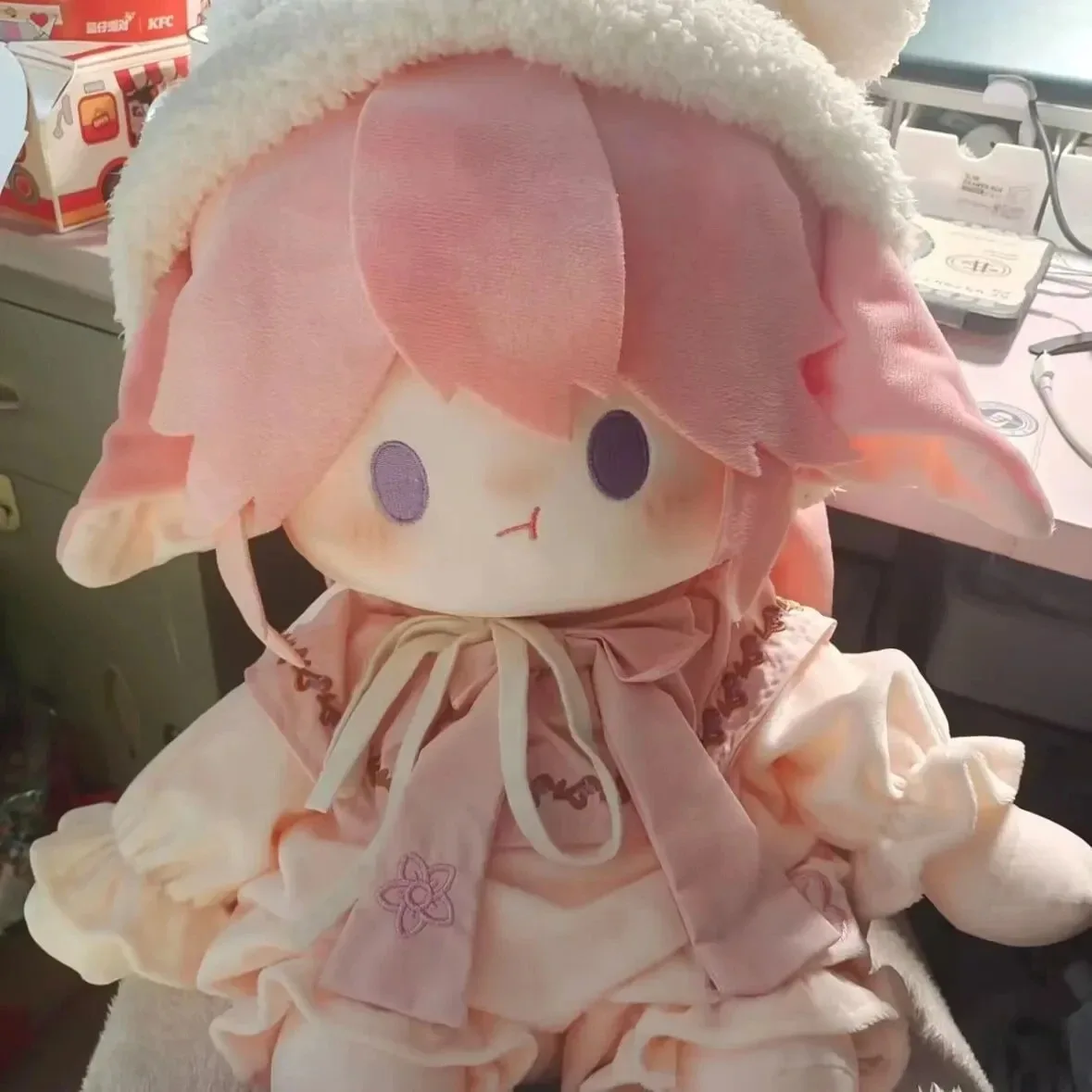 

Игра Genshin Impact Yae Miko Мягкая Плюшевая Кукла наряд мягкая игрушка мультяшная сидя Очаровательная подушка для косплея подарок