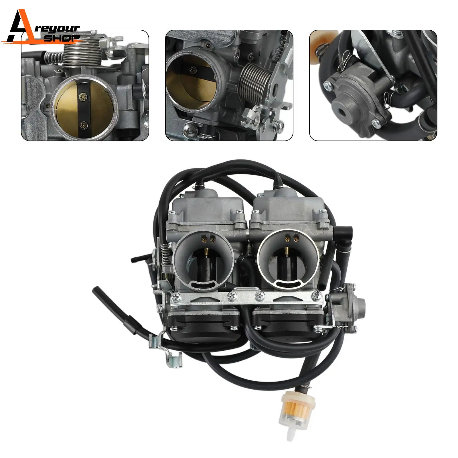 

Карбюратор Areyourshop для Kawasaki GPX 250 GPX 400 ZZR 250, запчасти для мотоцикла