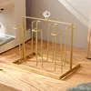 Glass Cup Drying Rack Saving Space Mugs Cups Organizer Sports Bottle Draining Organizer for Kitchen Countertop Bar Home Kitchen 3