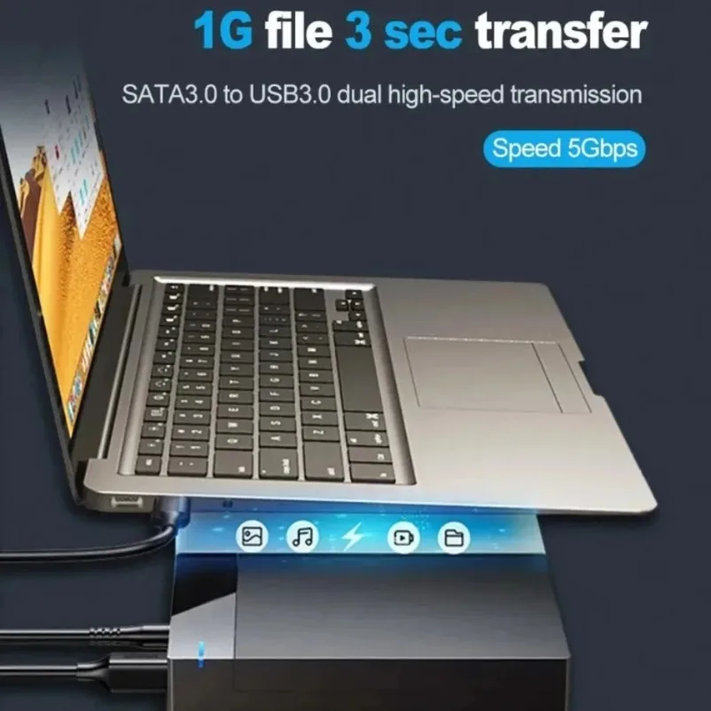 SSD HDD External Hard Drive Case for PC