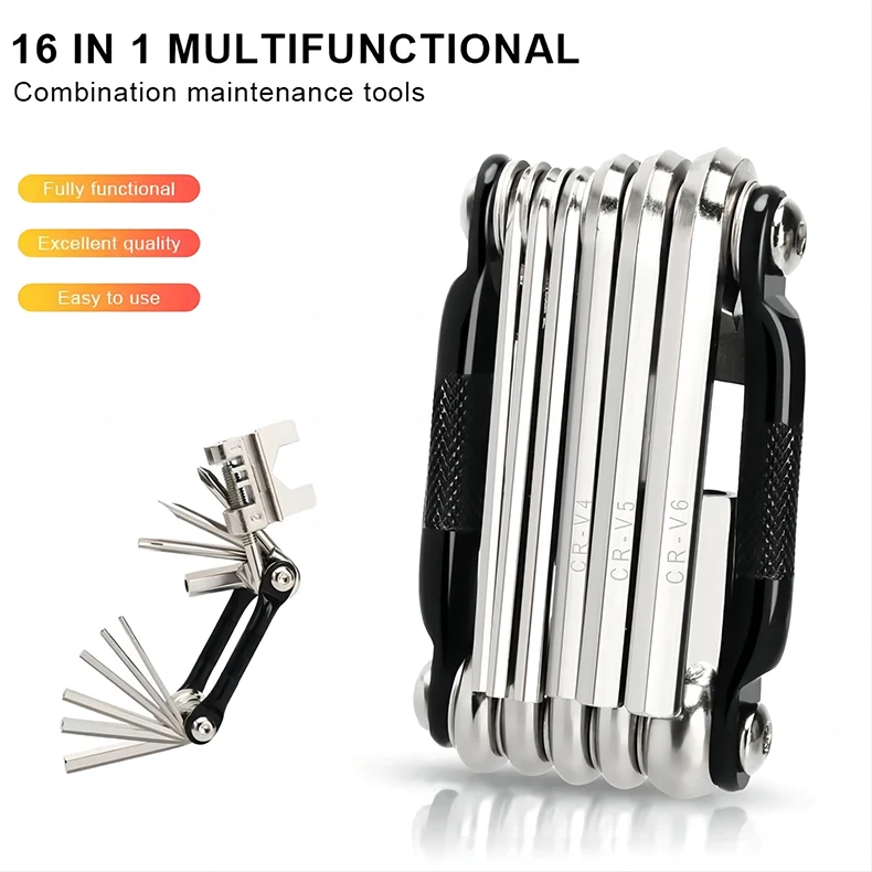 Description Picture 4 of itemBicycle Multi Tool Chain Splitter Cutter, Multitool for MTB, Mountain Road Bike, Wrench, Screwdriver Repair