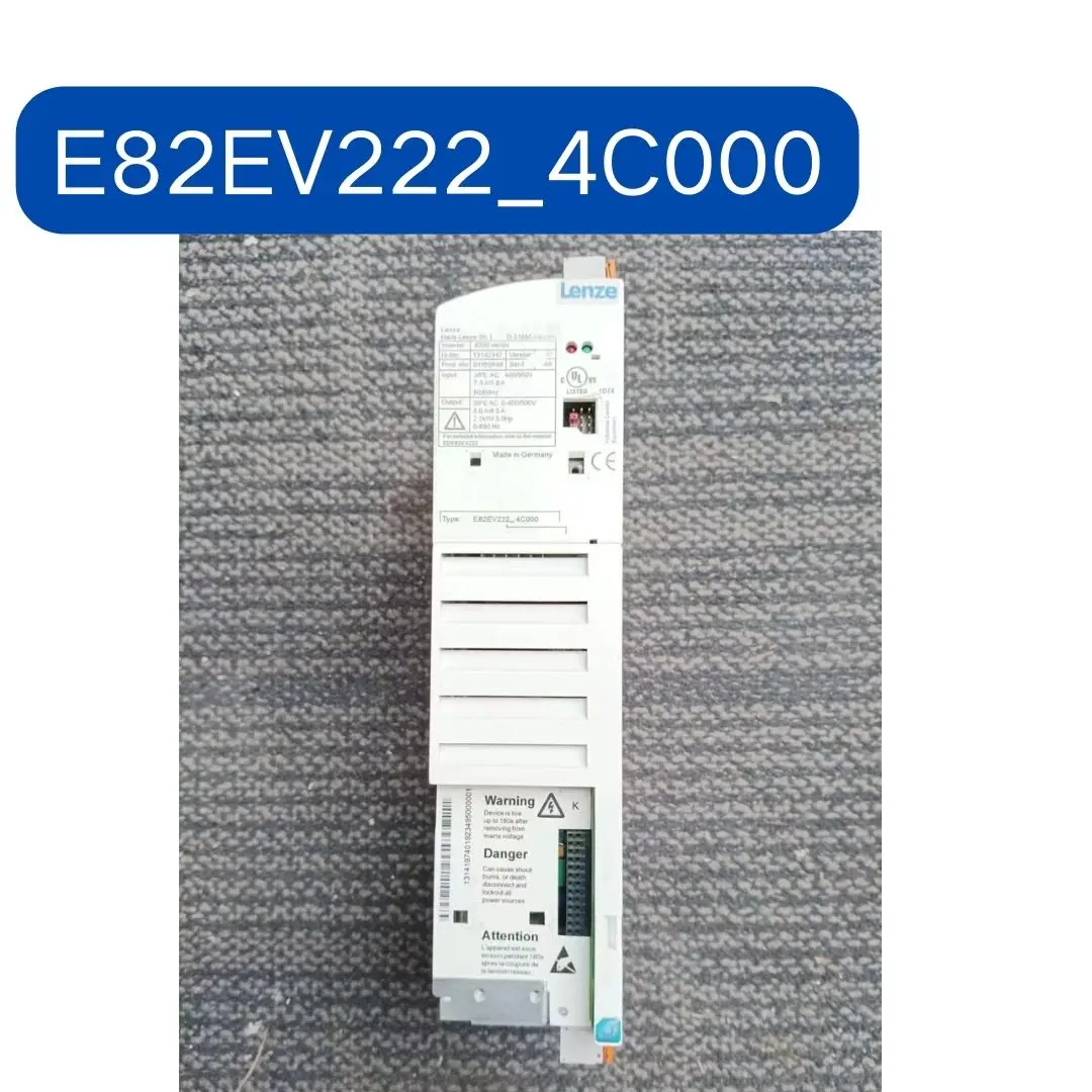 

second-hand E82EV222-4C000 inverter 2.2KW tested ok