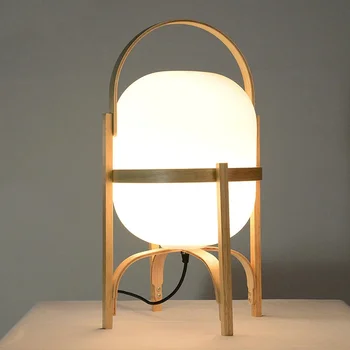 Wood Table Lamp 1