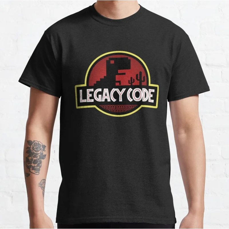 Legacy Code Lustiger Linux-Humor, Computer-Wissenschaftssystem, Admin-Grafik-T-Shirts für Entwickler, große Tops für Erwachsene, S-6XL