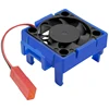 2Pc VXL-3S Velineon ESC VXL-3 VXL 3S Heat Sink Cooling Fan For Traxxas Bandit Rustler Stampede Slash 2WD / 4X4 VXL Parts 3