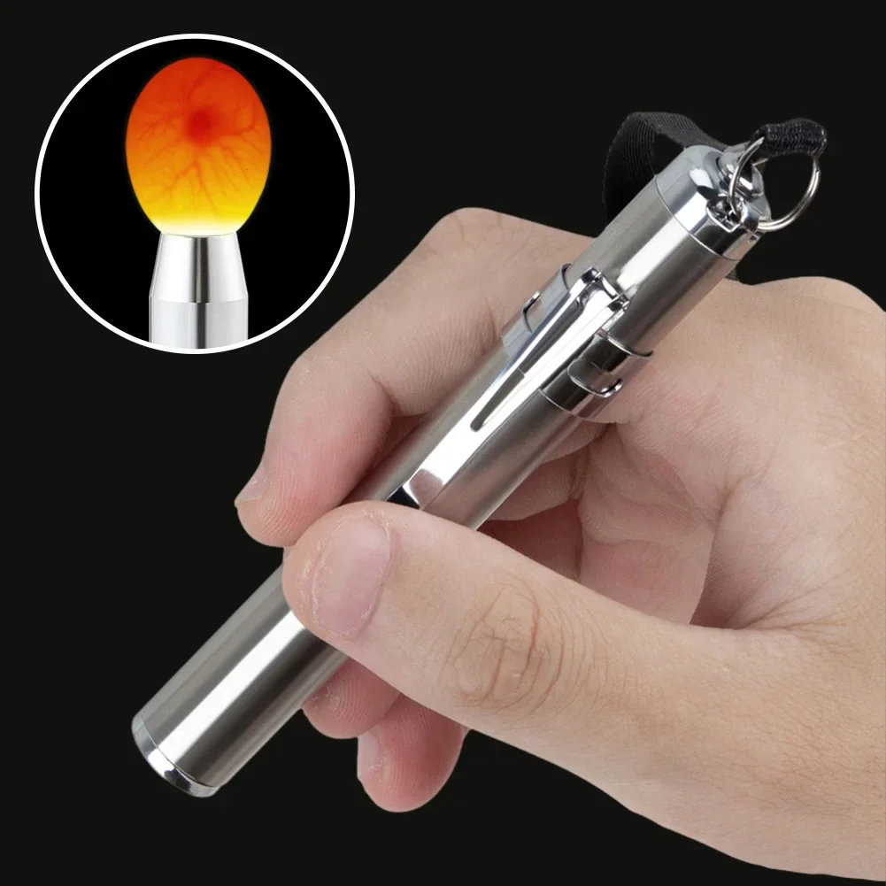 Egg Candler Monitoring Egg Development Candle Incubator LED Ultra Low Temperature Equipment Hatching Tools egg incubator egg candler