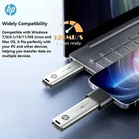 HP USB Flash Drive 3.2 32GB 64GB High Speed Sticks External Storage Metal Pen Drive Creative Personality Car Music 4