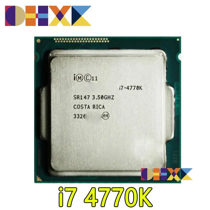 

for Intel core i7-4770K i7 4770 k i7 4770 k 3.5 ghz usado quad-core processador cpu de oito linhas 84w lga 1150