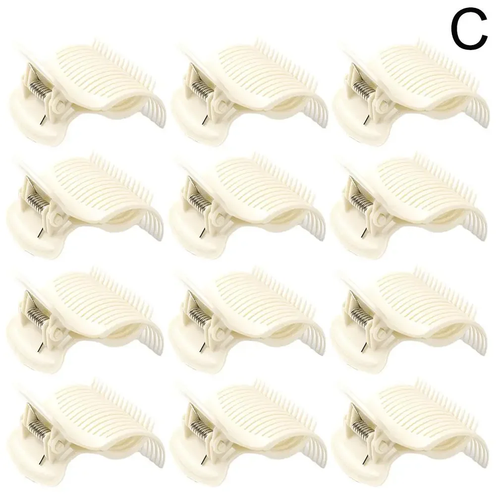 12-Piece Professional Heatless Curling Hair Clip Set