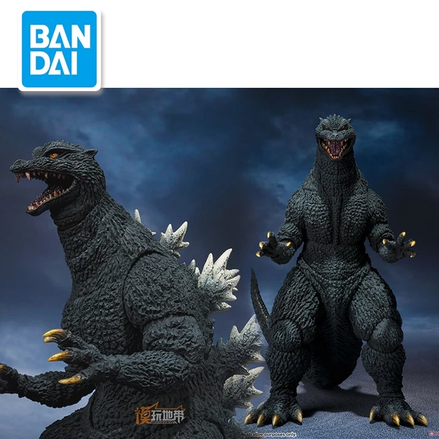 バンダイshm s.h。モンスターツゴジラ2004アクションフィギュアモデル 