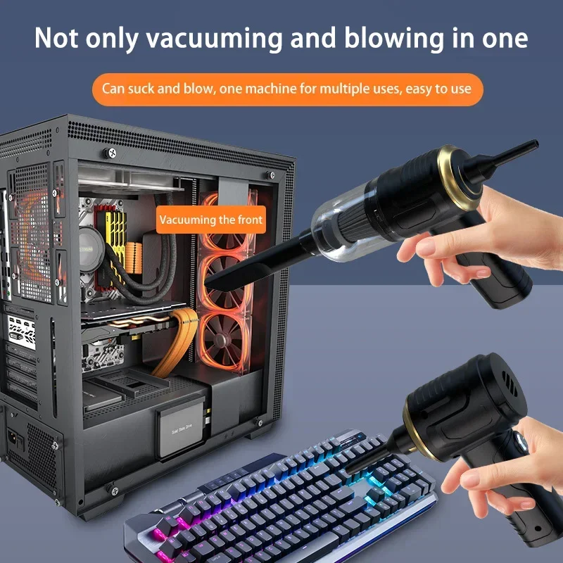 2900000PA Wireless Car Vacuum Cleaner Low Noise 2 in 1 Blowing Suction Integrated Clean pet hair Household Dust Collector 2026 6