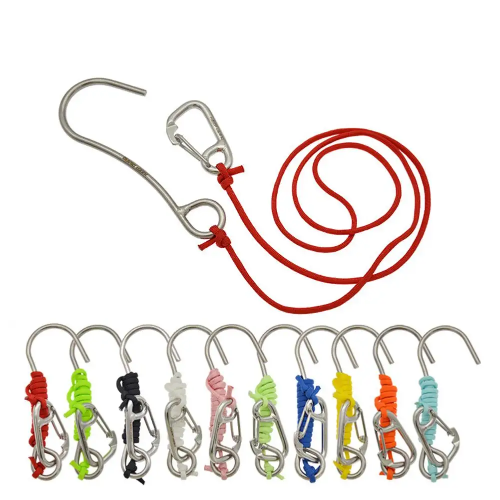 

Diving Reef Drift Hook Corrosion-resistant 316 Stainless Steel Single Hook For Underwater Photography Dropship