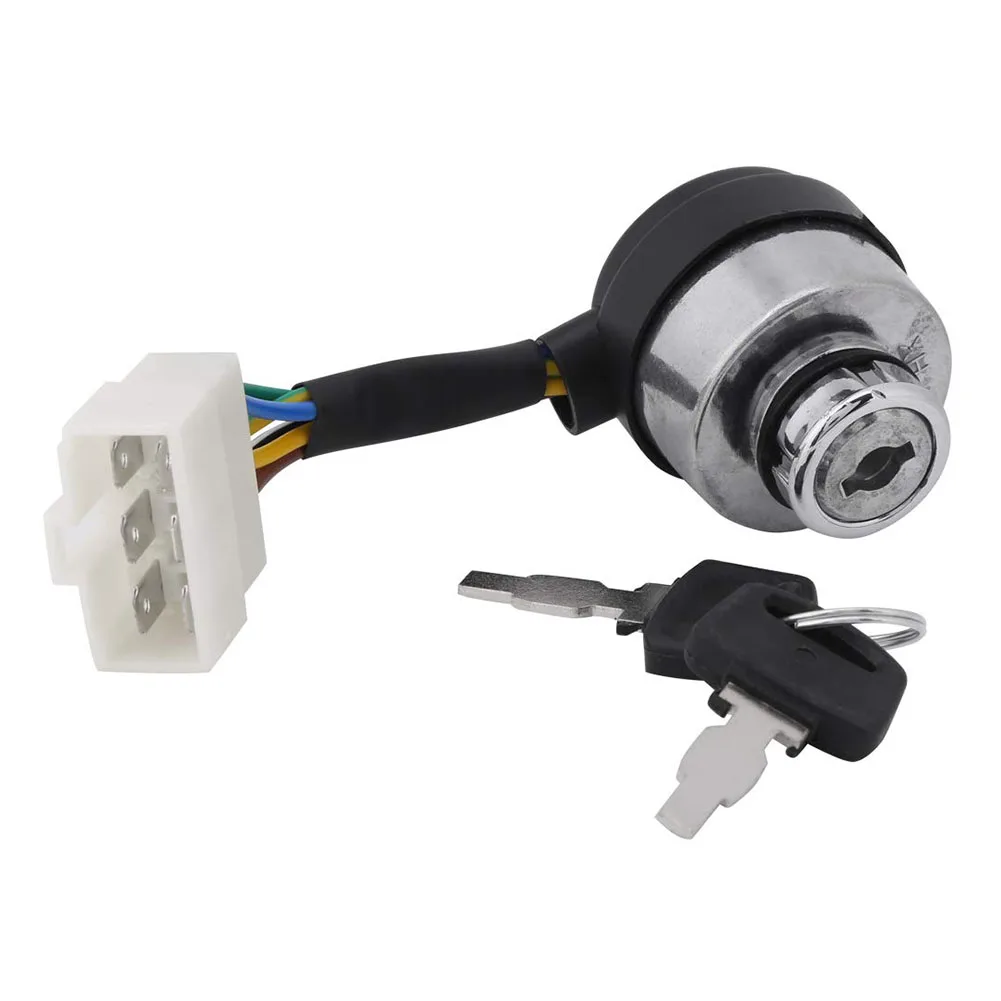 

1pcs 188F Ignition Switch For Electric Key Start Gas Generator Welder On Off 3 Way 2.5-6.5KW Gasoline Generator Accessories