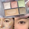 Five-color Concealer Palette Lasting Moisturizing Natural Full Coverage Dark Circles Acne Makeup Even Skin Tone Foundation Cream 1