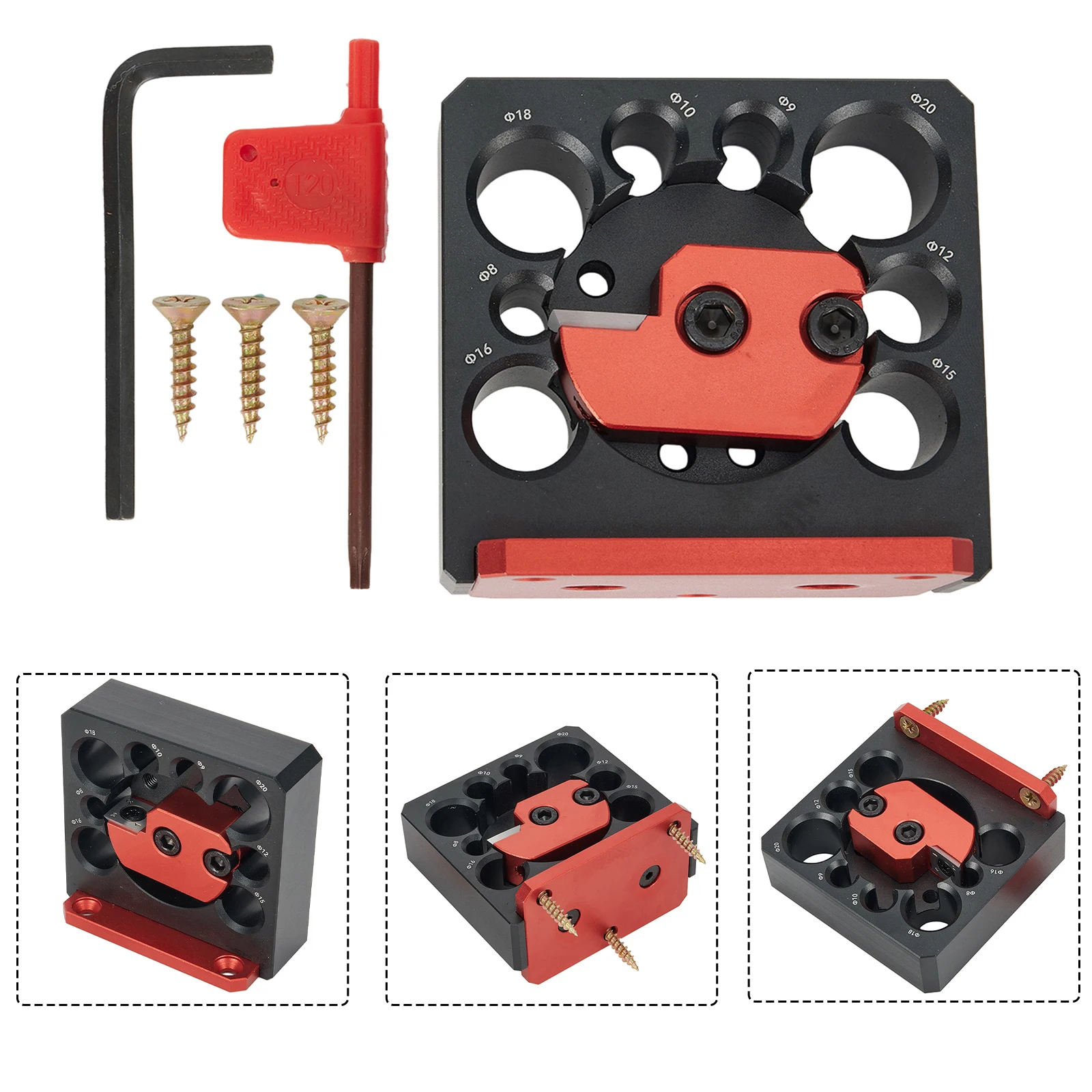 

Accessories Workshop Equipment Electric Round Drill Carbide Blade Round Rod 1pc 8-20mm Aluminum Alloy Power Tools