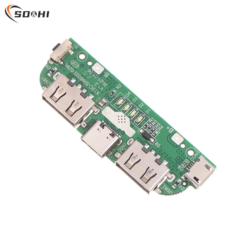 

1 шт., печатная плата SW6003 с двумя USB-портами