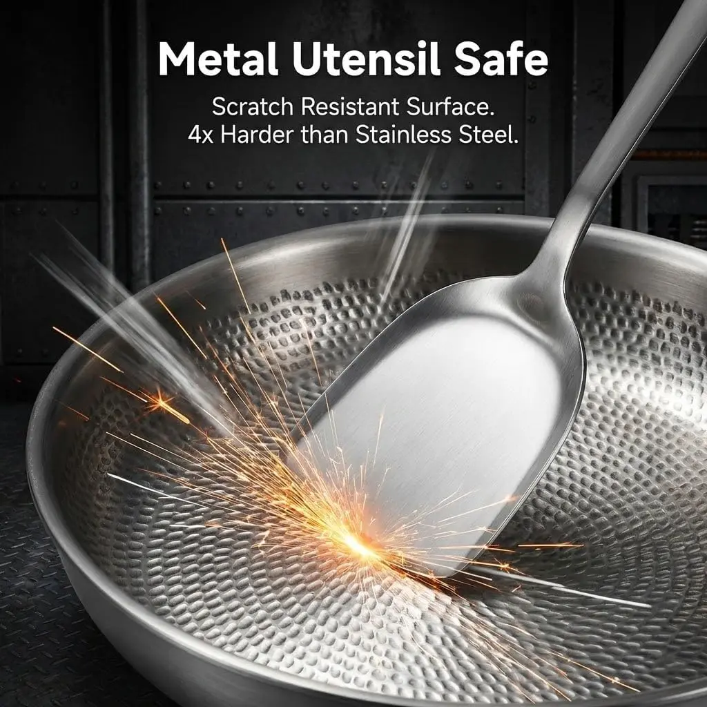 Titanium Frying Pan Set 3