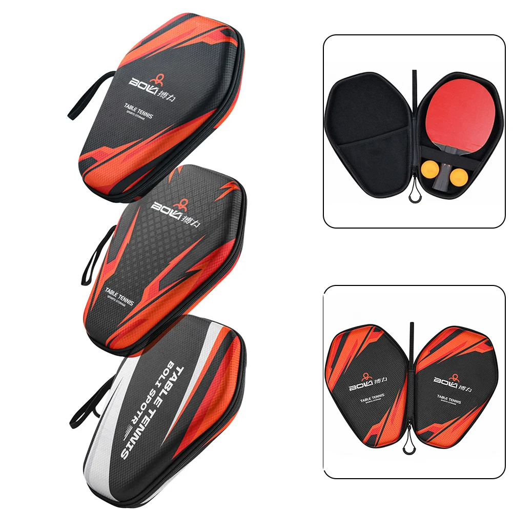 1 stücke Tischtennis Schläger Taschen EVA Hard Shell Wasserdicht Staubdicht Tischtennis Paddel Box Fall Lagerung Tasche – Detail 3