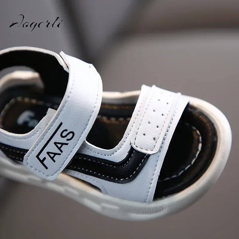 Kids Sandals for Boys Girls Summer Beach Casual Non-slip Soft-soled Shoes