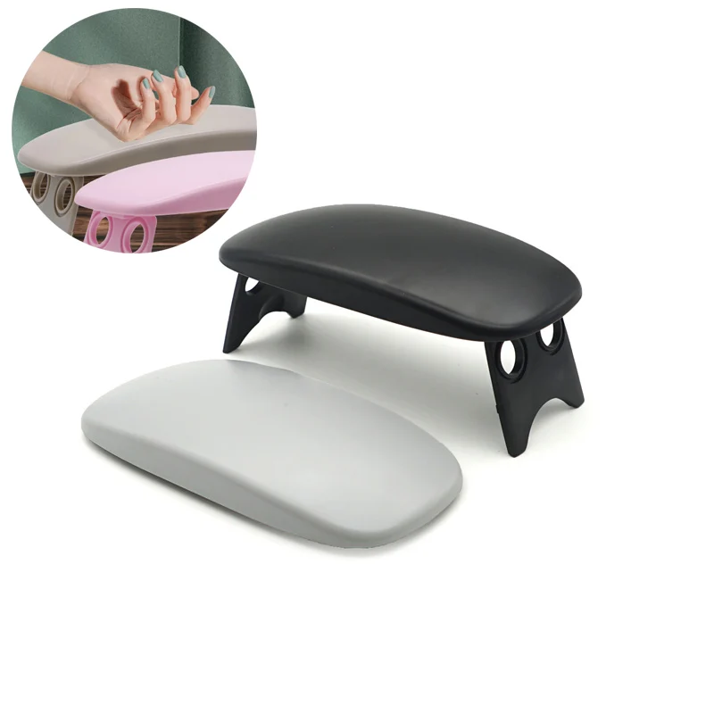 Nail Hand Rest Foldable Nail Manicure Arm Stand Pillow Cushion Holder Desktop Wrist Sponge Support Pad Supplies nail art hand pillow nail arm rest