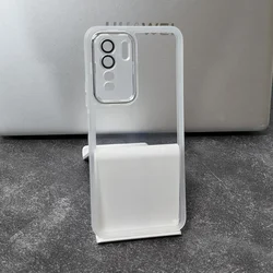 Copertura posteriore in silicone TPU trasparente con protezione per l'obiettivo della fotocamera