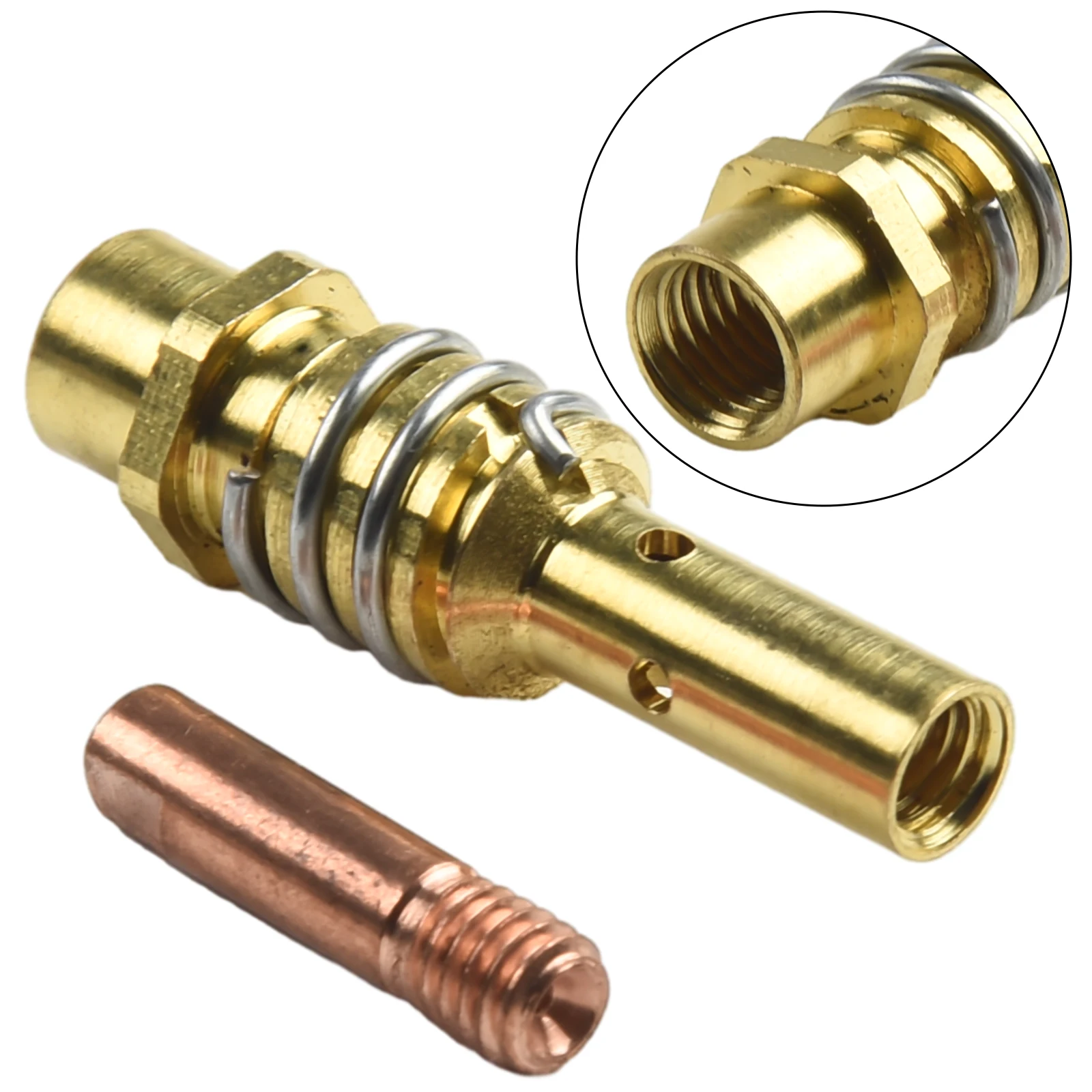 3pcs Binzel 15AK-Torch Welding Accessories Nozzles Contact Tips For MIG Welder High-Quality-Tool-Accessories