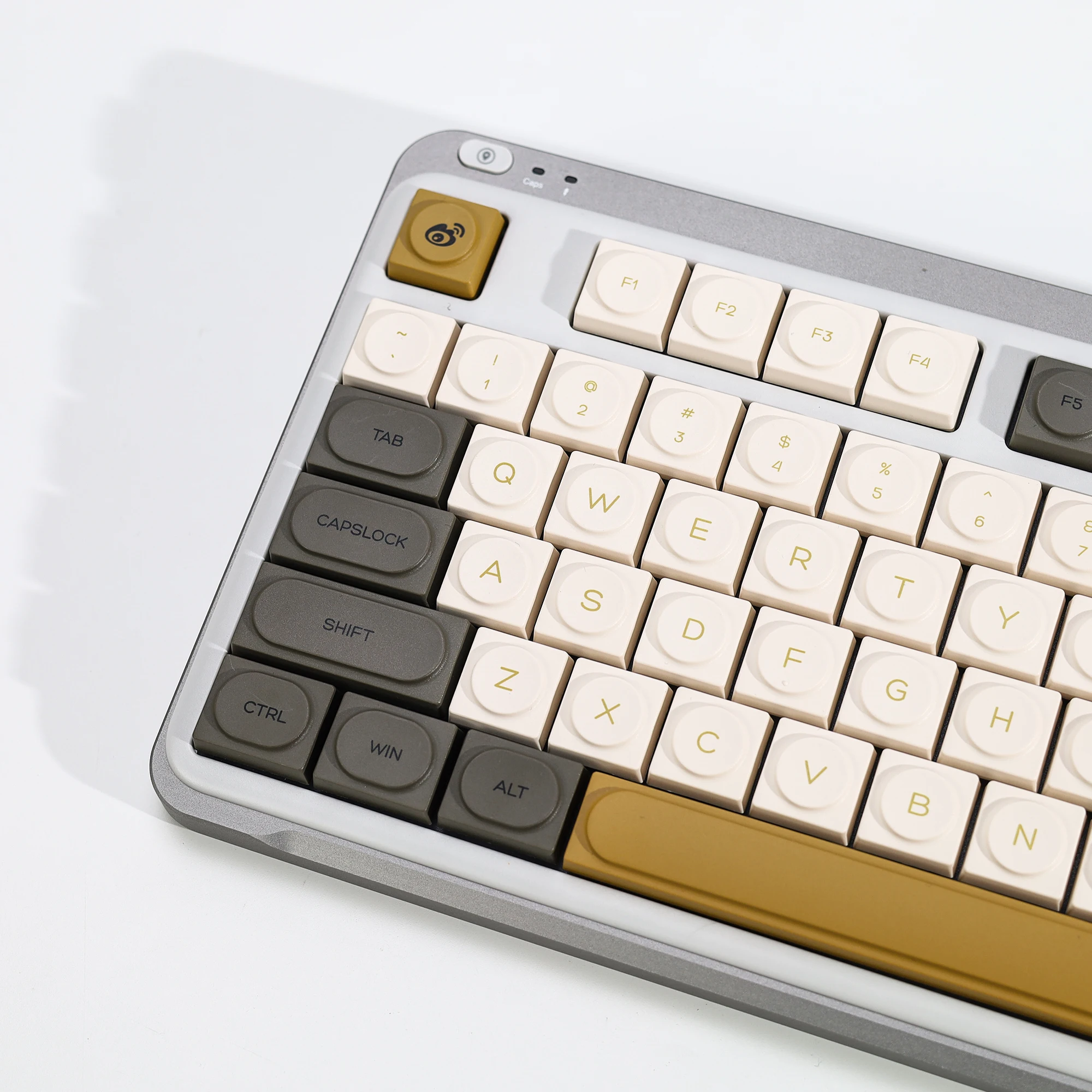 KBDiy Doys Keycaps Retro Glimmer Kailh 1353 Keycap PBT Simple für 60 Gaming Low Profile mechanische Tastatur Cherry MX Switches – Detail 11
