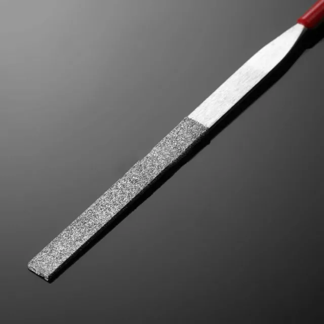 2-Piece Diamond Needle File Set for Metal, Stone, Wood, and Jewelry Polishing 4