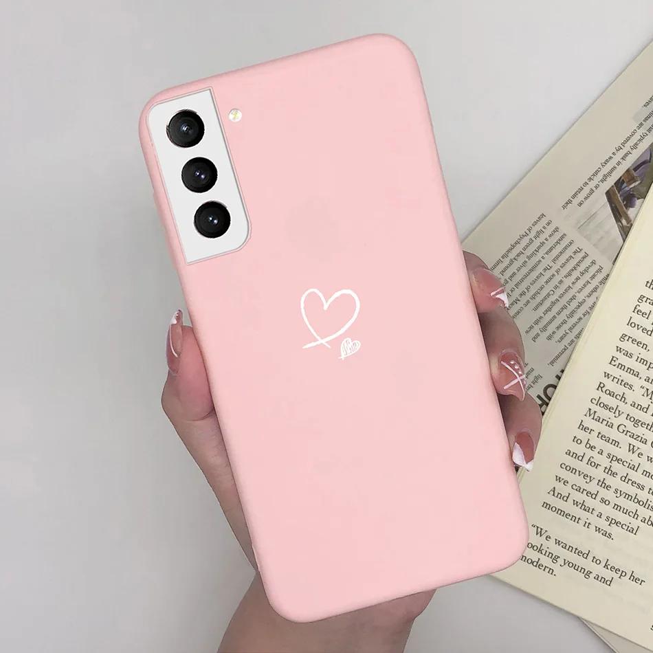 thumbnail image 1 of Phone Case For Samsung Galaxy S21 S 21 FE Plus Ultra Butterfly Heart Girl Soft Silicone Back Protector Cover For GalaxyS21 Funda, 1 of 5