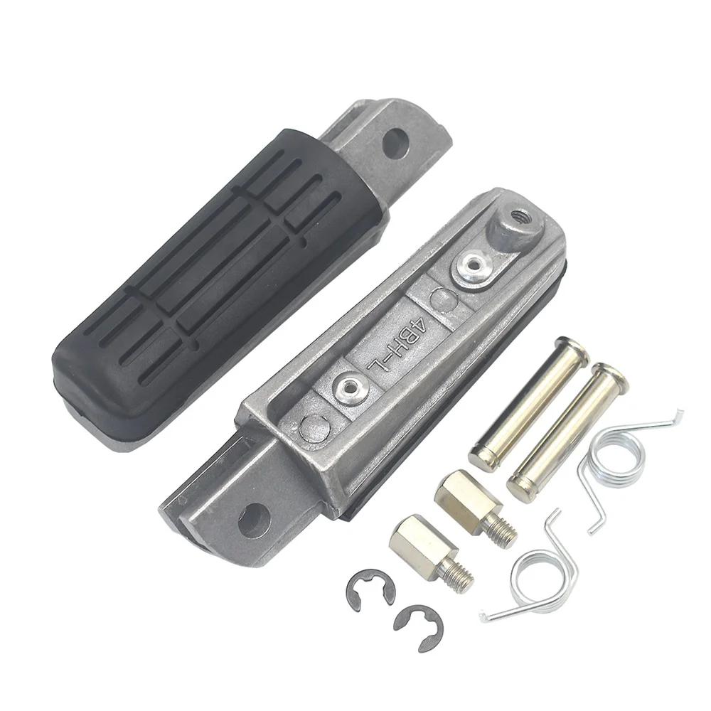 Motorcycle Front Footrests Foot pegs For Yamaha FZ6 Fazer FZ6 S2 FZR 600 FZS 600 XJ YZF R6 R6S MT03 TDM 900 XJ 900 FZ1