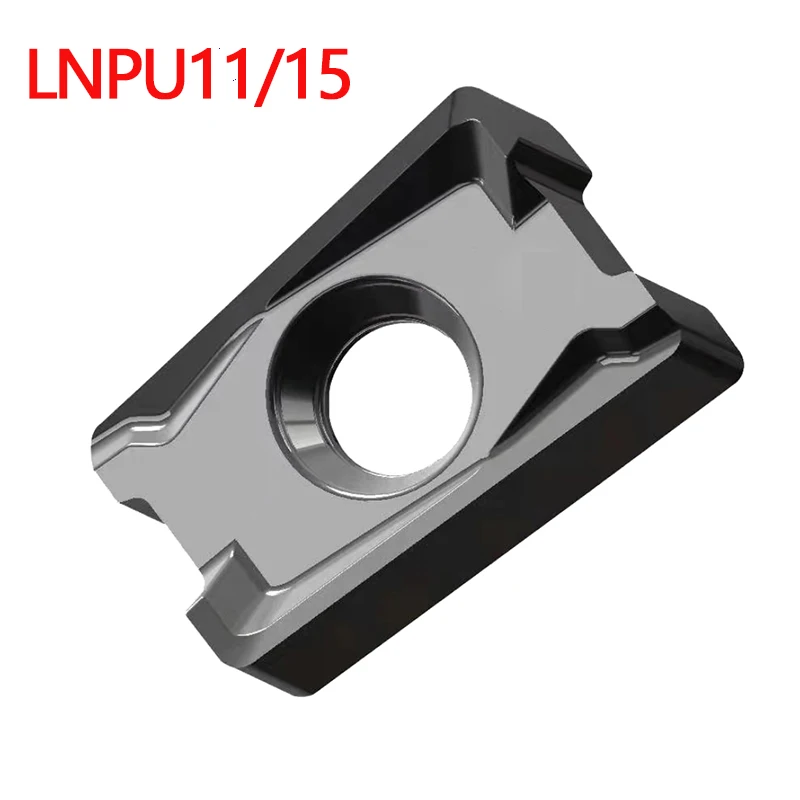 LNPU110408 LNPU15T608 Cnc Tools Carbide Milling Inserts Fast Feed