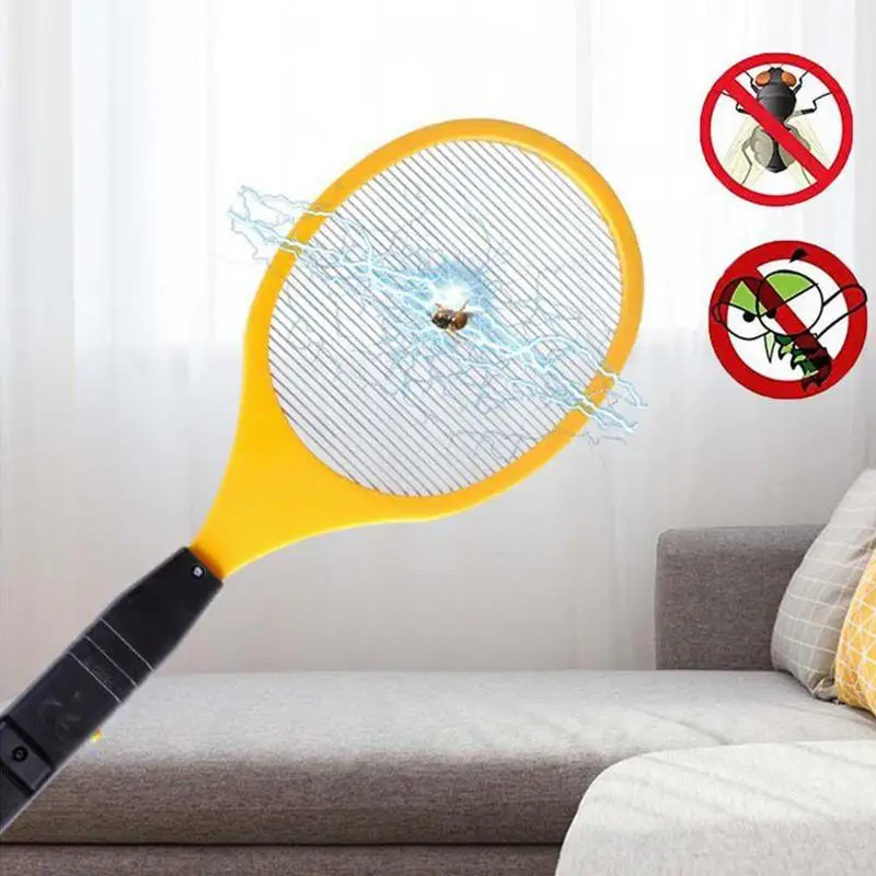 Description Picture 6 of itemElectric Fly Insect Bug Zapper Bat Portable Insects Mosquito Killer Swatter Racket Household Battery Electric Mosquito Swatter