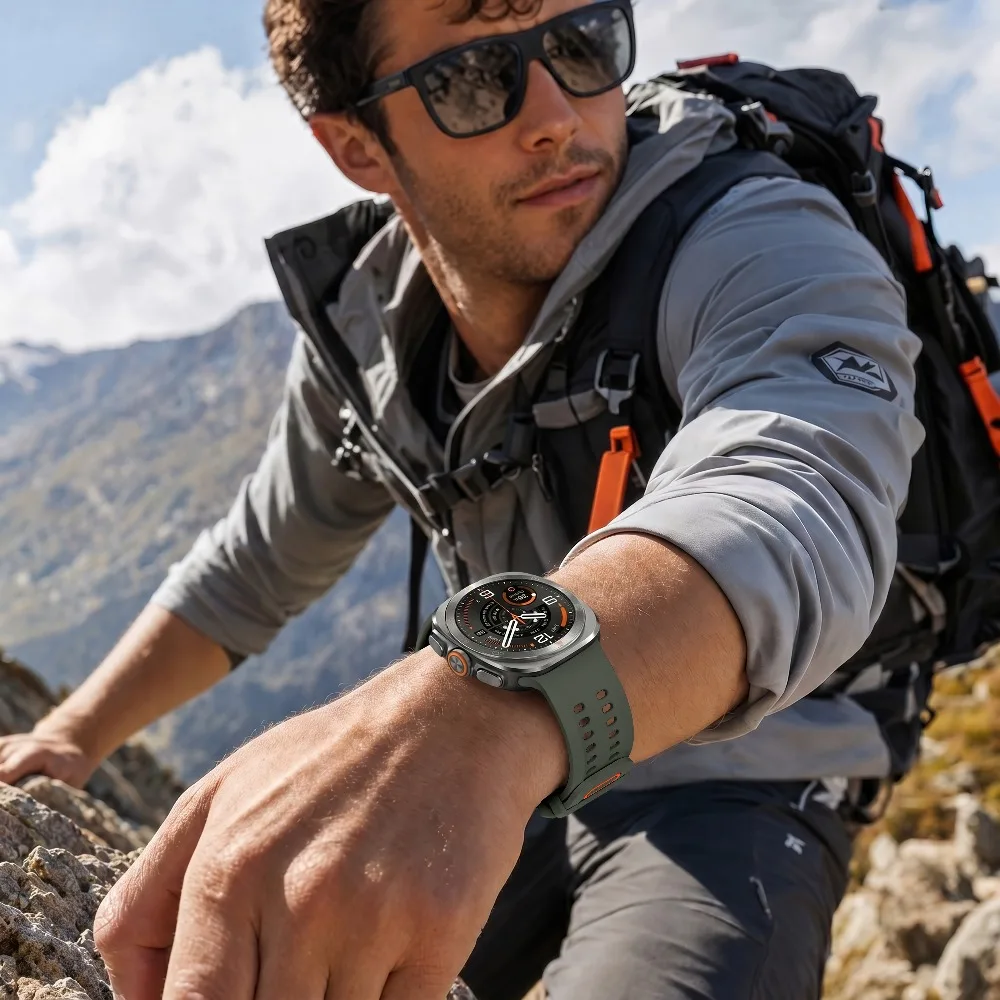 Breathable Silicone Watch Band for Comfortable Long-Term Wear