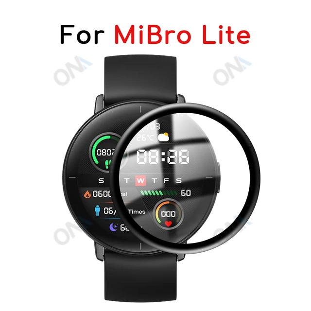 5D Screen Protector Film For Xiaomi MiBro Air Lite Color Smartwatch Soft Protect