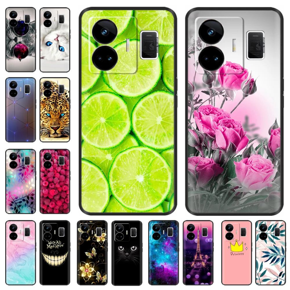 Per Realme Gt3 Cover Case Per Realme Gt3 Coque Shell Fundas Antiurto Tpu Soft Silicone Phone Bumper Per Realme Gt3 Custodie Shell