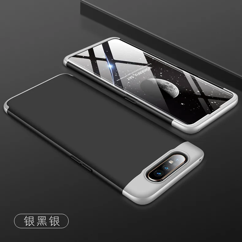 Armor Camera Lifting Protection Case for Samsung Galaxy A80 Case 3 in 1 Shockpro