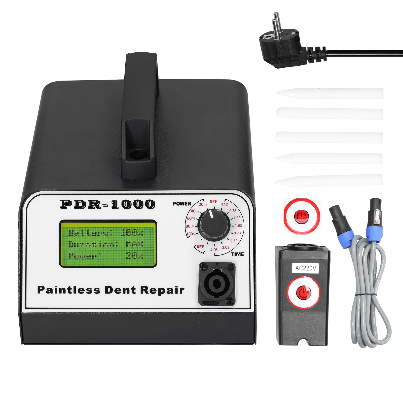 Auto Body Dent Repairs Machine Portable Home Household Dents Remover Tool Car Paintless Dent Repairs Tool Time Power Adjust Knob auto body dent repair tool