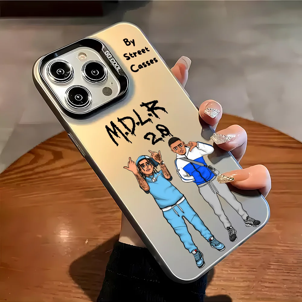 M-Morad MDLR Morad04 Handyhülle Fashion Case für IPhone 16 15 14 13 12 11 Mini Pro Max X XR XSMAX 8 7 Plus Anti-Fall Matte Rückseite
