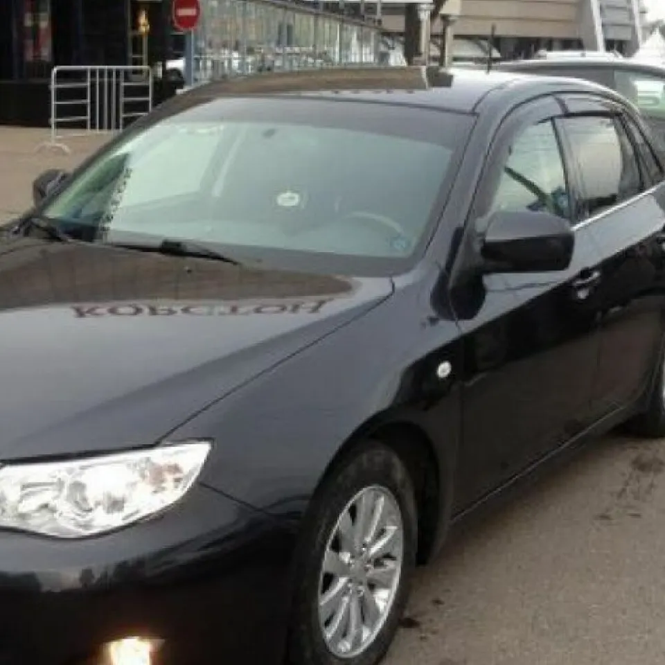 HOCAH 4 Pezzi Auto Deflettori Aria per Subaru Impreza 2010-2014,Parapioggia per Finestrino Deflettori Aria Laterale, Protezione Visiera Parasole