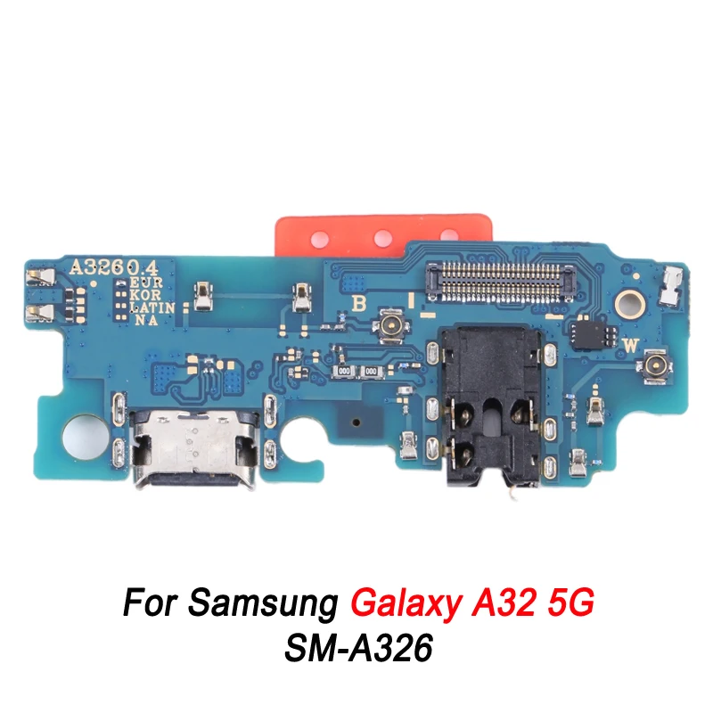 삼성 갤럭시 A32 충전 포트 보드, 4G SM-A325, 갤럭시 A32 5G SM-A326 휴대폰 수리 교체 부품
