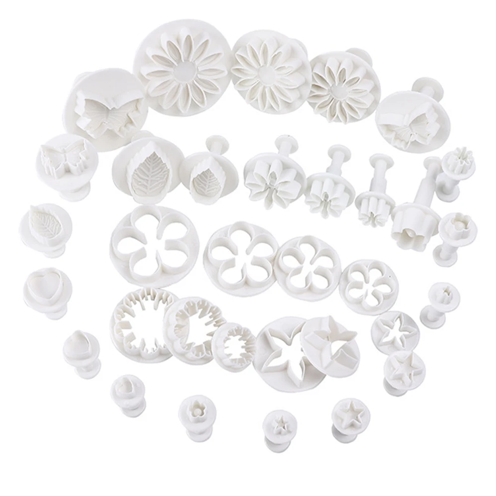 Polymer Clay Tools Pottery Sculpting Tools Clay Sculpting Tools Pottery Tools Clay Craft Tool 33 Piece Ceramic Tool Set Handmade DIY Mini Daisy Butterfly Plastic Embossing Mold Spring Pressing Clay Soft Clay Printing Tool