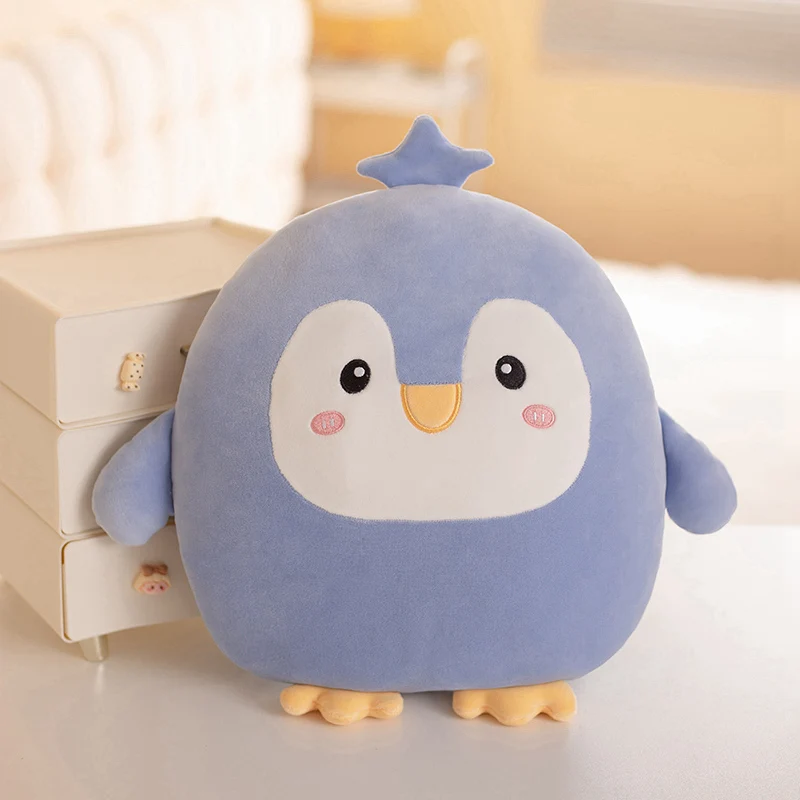 Cuddly Kawaii Animal Plush Pillow - Soft and Squishy Plushie Toy